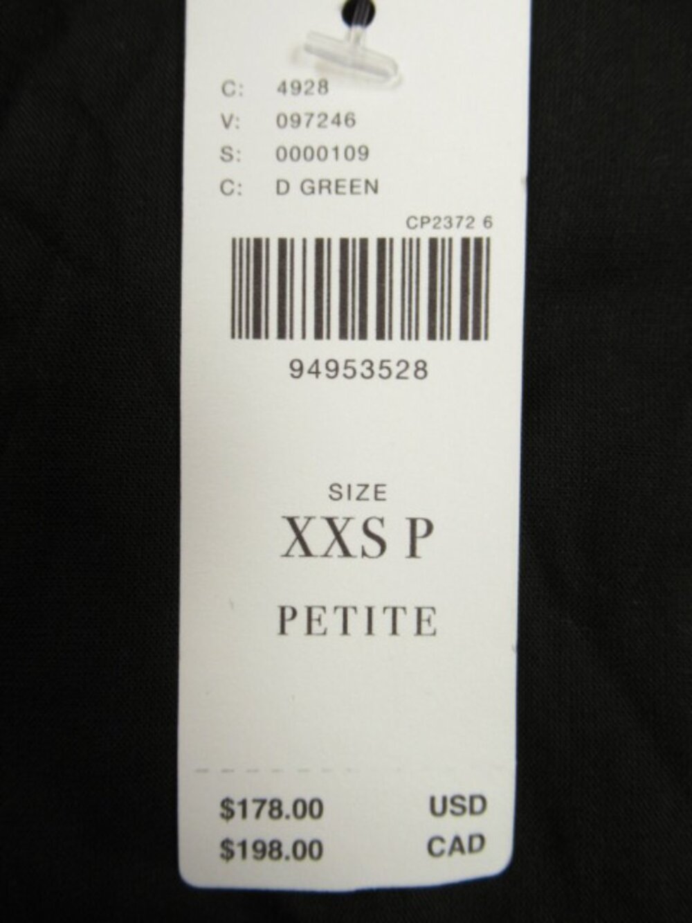 Anthropologie The Somerset Velvet Maxi Dress Dark Green Olive XXSP - Picture 14 of 14
